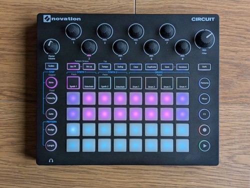 Novation groovebox circuit - -,