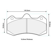 Ferodo DS2500 Brake Pads