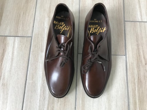 Men leather shoes - leather, bally