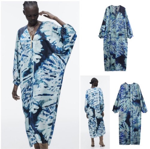 Zara kaftan dress size - kaftan,