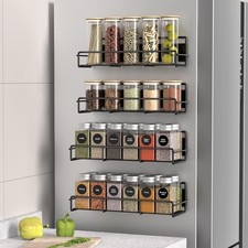 4 Pack Magnetic Spice Rack