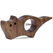 Wooden Cat & Dog Bookmark Page