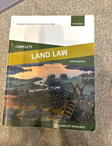 Oxford complete land law - law, 6th