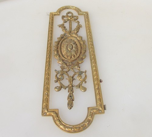 Victorian brass pierced - brass, finger