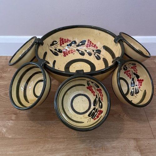 Ceramic punch bowl - bowl, 5