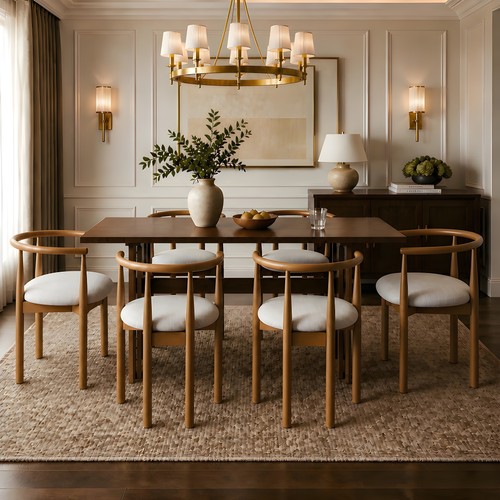 Piece modern dining set for - modern,