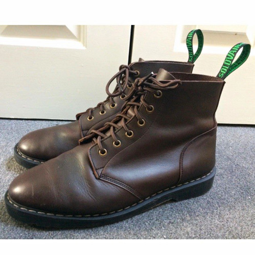 Solovair men brown leather - brown,