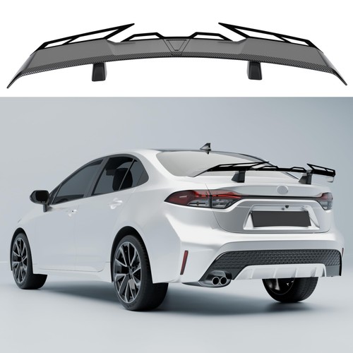 Carbon fiber look spoiler - fiber,