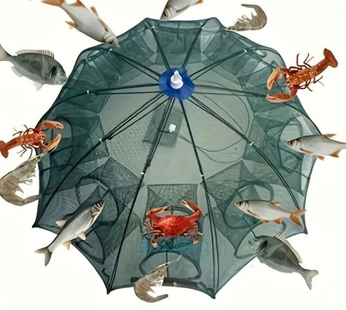 Foldable fishing shrimp trap - foldable,