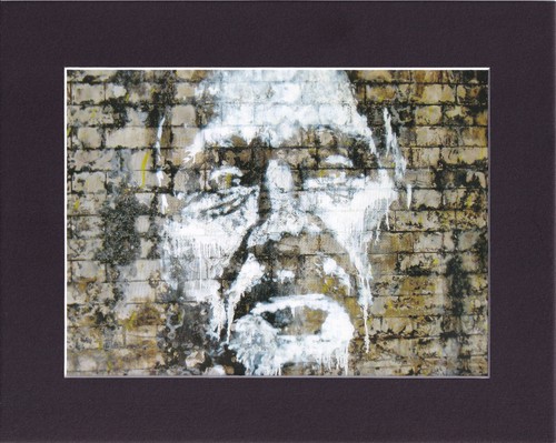 8x10 matted print street art - 8x10",