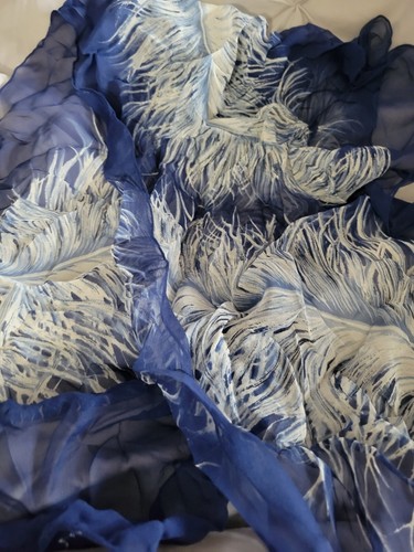Scarf neck head - wrap, chiffon