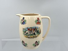 Crown Devon Fieldings Vintage Musical Widdicombe Fair Jug Height 5.5”