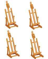 4 X Artist Table Top Easel