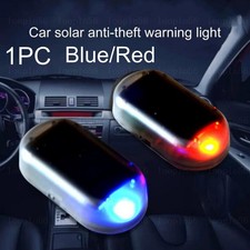 1pc Fake Solar Car Alarm Light