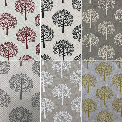 Mulberry trees design cotton - trees,