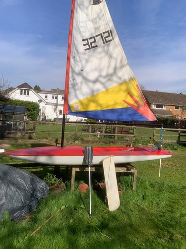 Topper sailing dingy