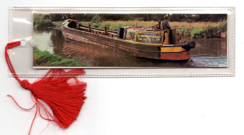Barge narrow boats bookmark - barge,