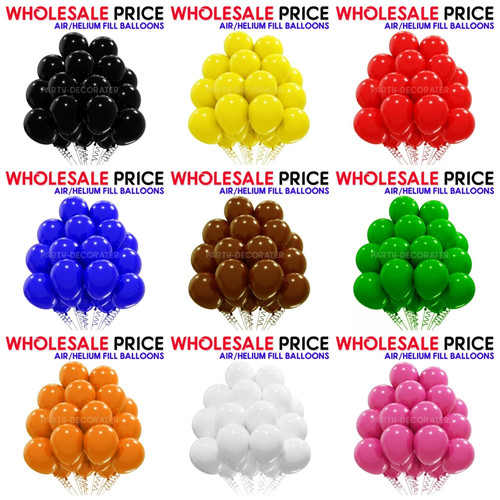 100 latex plain baloon - x,