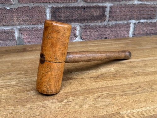 Vintage lignum vitae wooden - lignum,