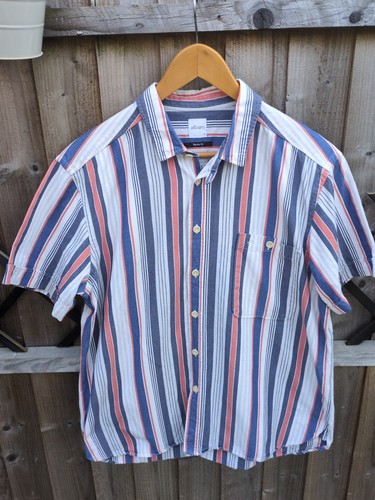 Albam striped work wear shirt - striped,