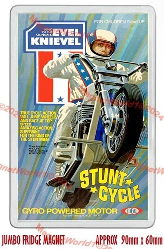 Retro evel knievel stunt - :,