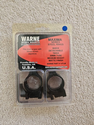 Warne tikka mounts - warne, t3