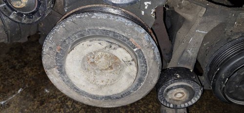 Crankshaft belt pulley for - ,
