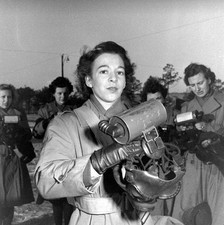 WW2 Photo WWII Female US