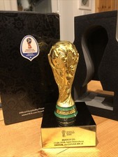 Russia 2018 Official VIP Replica World Cup Trophy Match 25 Brazil vs Costa Rica
