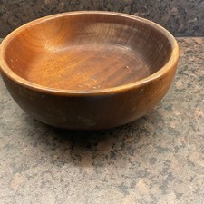 Antique Wood Fruit Bowl