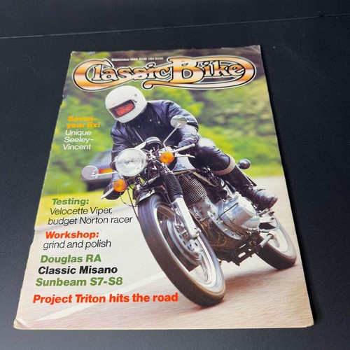 Vintage classic bike - classic, magazine