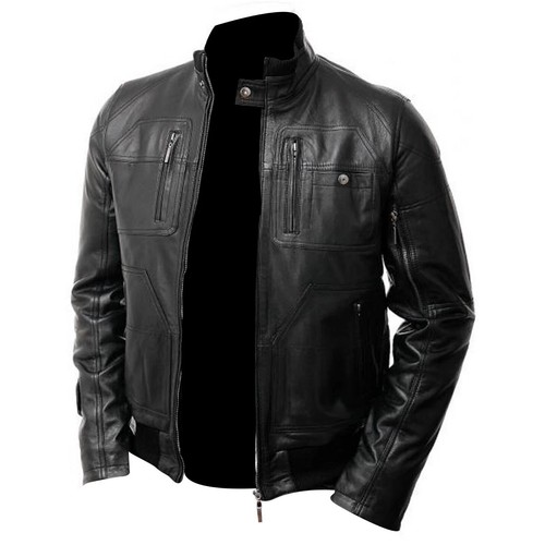 New mens real leather - new,