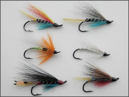 Salmon flies single - salmon, hook