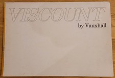 VISCOUNT by Vauxhall 1966 Sales Brochure V1685/10/66