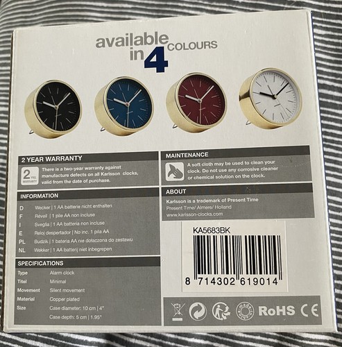 Karlsson alarm clock - alarm,