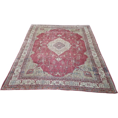 Large indian vintage carpet - large,