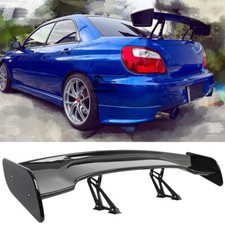 For Subaru Impreza STI 57" GT Style Gloss Black Rear Trunk Spoiler Tail Wing Lip