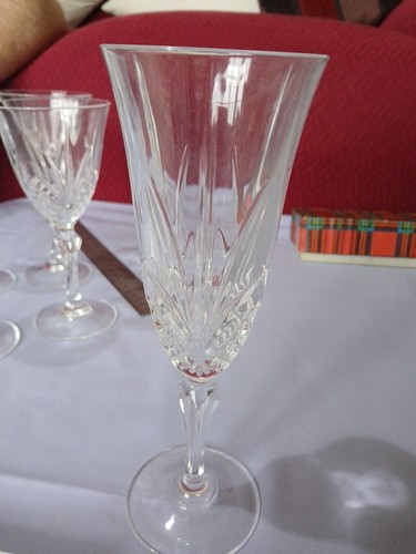 Set vintage lead crystal - of,