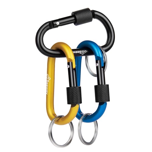 Locking carabiner pack - 3,