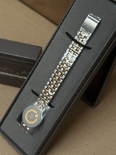 BioFlow Elite Two Tone Magnetic Therapy Bracelet Ladies 120-200mm NEW