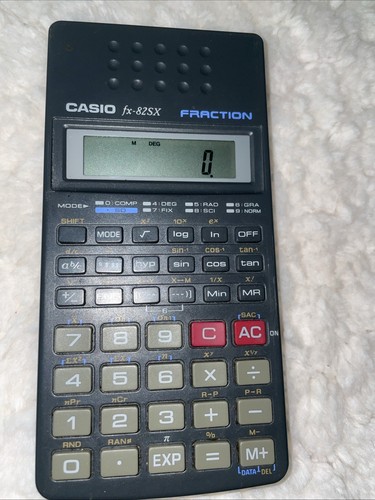 Casio 82sx fraction - casio,