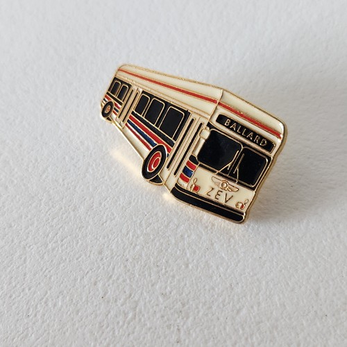 Ballard zev transit bus pin - ballard,