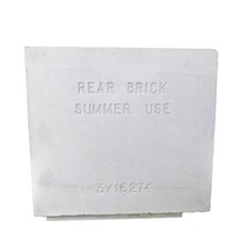 Rayburn Supreme / Nouvelle Rear Brick, R1657, RS4F3-16274