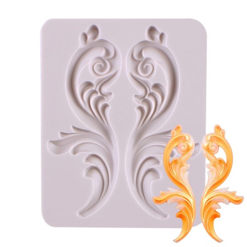 Baroque fondant border - baroque,
