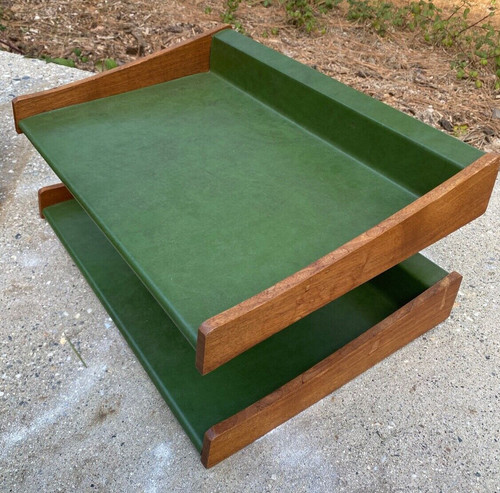 Mcm letter tray duplex wood - mcm,