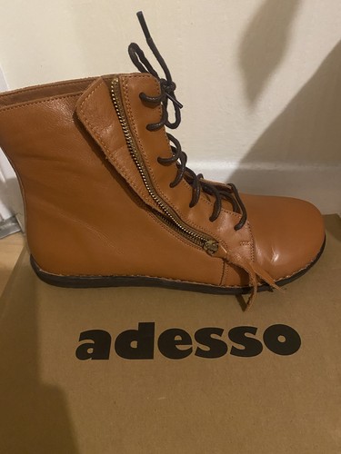 Genuine leather boots - leather, adesso