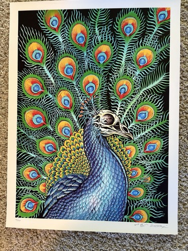 Emek peacock full size art - emek,