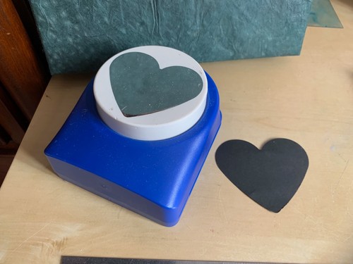 Very large heart shaped - large,