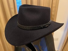 Akubra Snowy River Black Size