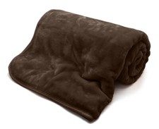 Faux Fur Mink Throw Blanket, Matching Cushion Covers (Single, Double & King)